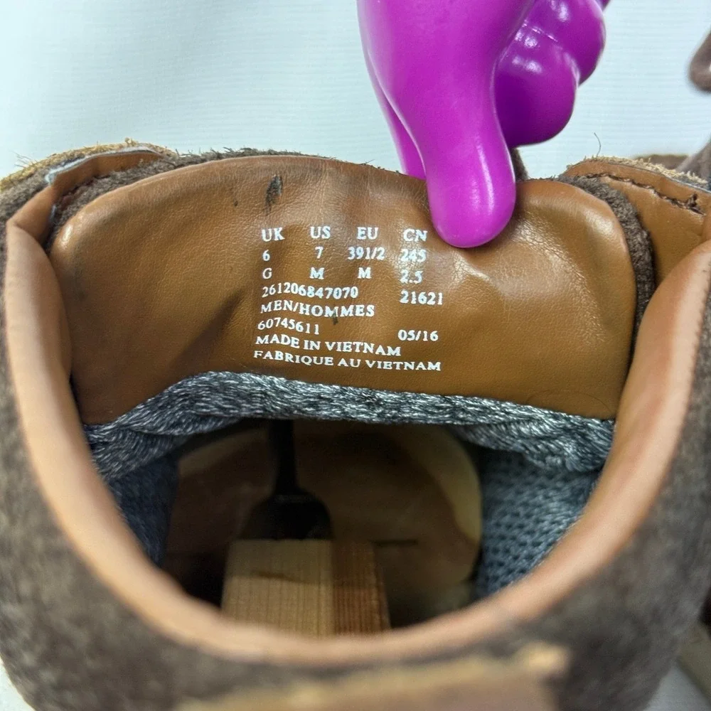 Clarks Leather Ankle‎ Boots Gore-Tex Waterproof Casual Brown Mens Size 7